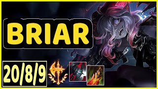 BRIAR VS UDYR - 20/8/9 KDA JUNGLE GAMEPLAY