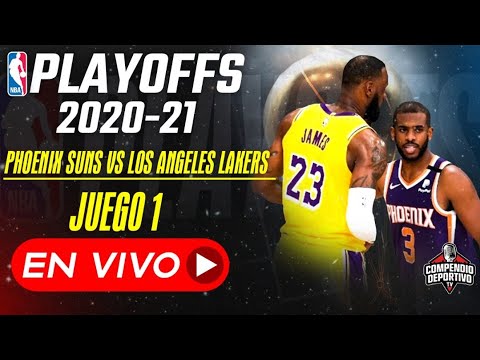 #NBA en VIVO | Los Angeles Lakers vs Phoenix Suns | Playoffs 2021 en directo | Juego 1