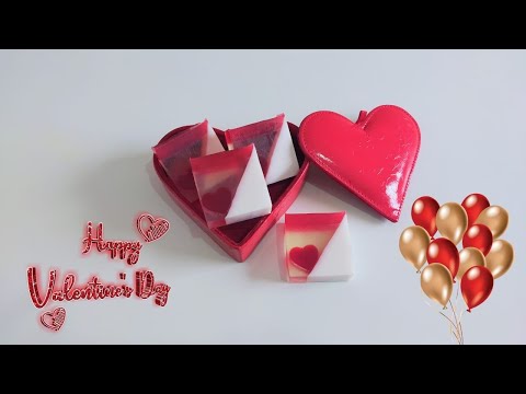 فيديو: صابون عيد الحب