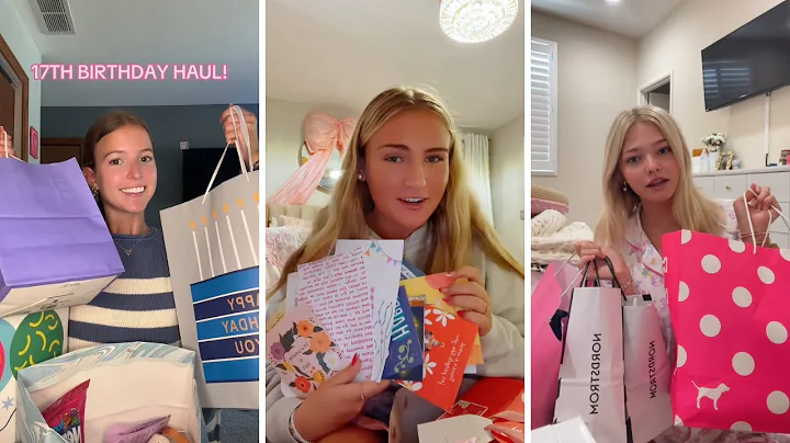 Birthday Haul | TikTok Compilation