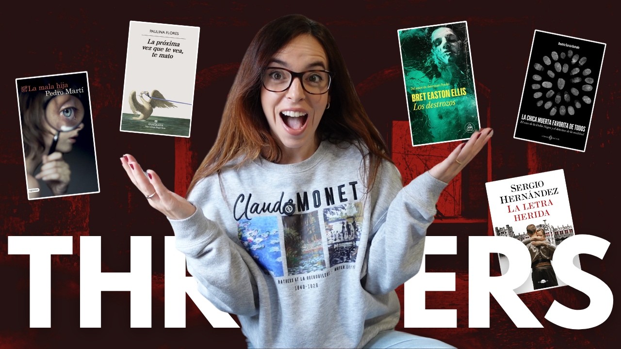 📚 LIBROS ADICTIVOS: THRILLERS, novela negra y true crime (y un abandono 💔)