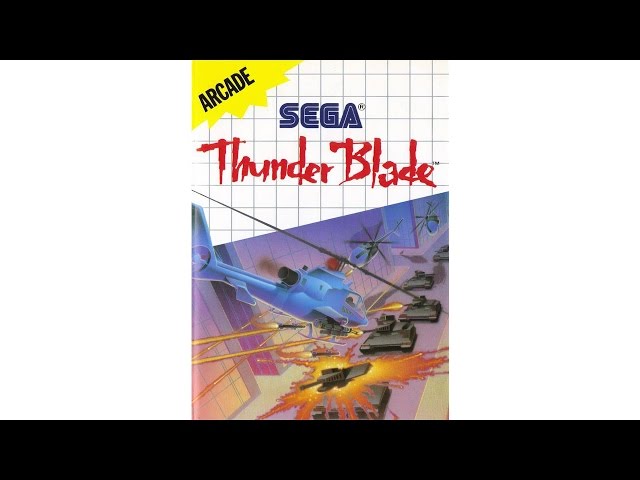 JUEGO PAL SEGA MASTER SYSTEM THUNDER BLADE de Segunda mano por 8,95 EUR en Alicante/Alacant | Wallapop