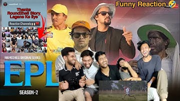 EPL Season 2 | Funny Reaction Video | Round2Hell | R2H | @v2reaction256