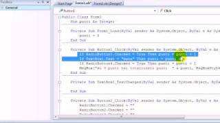 tutorial 1- visual basic ( progamma quiz)