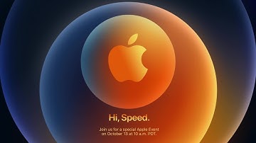 Apple Event October 2020 — Online Ad — Hi, Speed