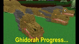 Monster Zero/Ghidorah Progress.