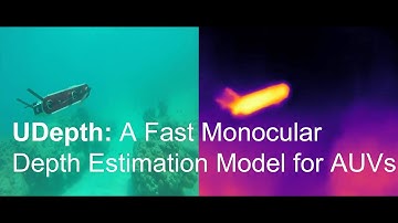 UDepth: Fast Monocular Depth Estimation for Visually-guided Underwater Robots #ICRA_2023