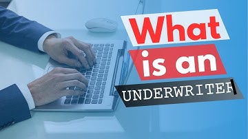 WHAT IS AN UNDERWRITER?| explained in 4 minutes