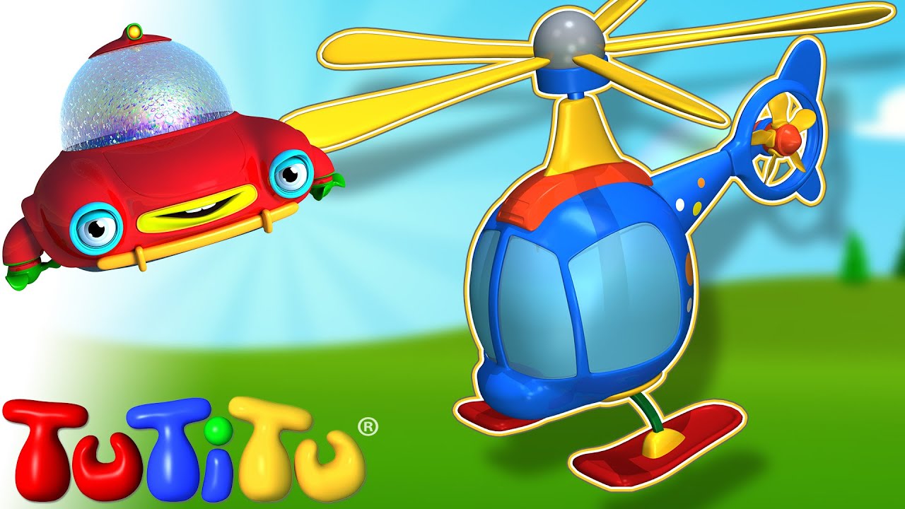 🎁 טוטיטו בונה מסוק 🤩 משחק ללימוד קל ומהנה לפעוטות🍿