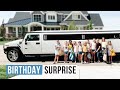 Picked Up In A Limousine For My Birthday Party | Birthday Surprise | The LeRoys