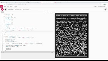 Wrong Lines - p5.js Let