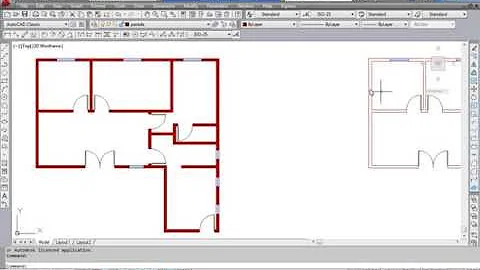 Como pintar uma parede no CAD?
