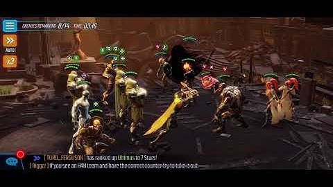 Marvel Strike Force: Doom Raid 1 - Go Nuts (5m one shot)