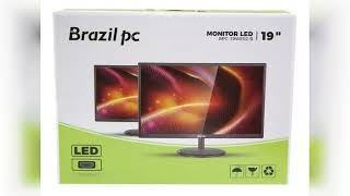 Review: Monitor Led 19 Brazil Pc Bpc-19we02-b Hdmi/vga 60hz Cor Preto 127/220v
