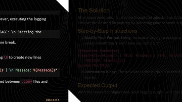 Mastering Python Logging: How to Format Your Output Using .conf Files
