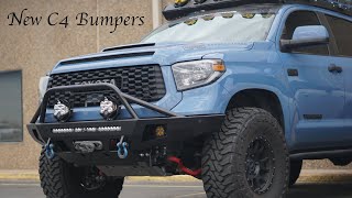 2020 Tundra gets new C4 Overland Bumpers