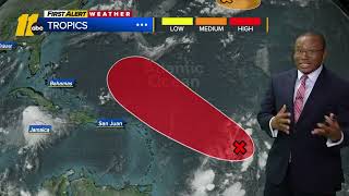 Atlantic system expected to become tropical depression, could impact NC coast