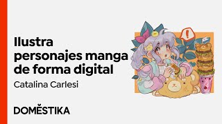 Ilustración digital de personajes manga - Un curso de Catalina Carlesi | Domestika