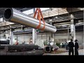 Pipeline Manufacturing and Installation Process. Underground Pipe installation process.
