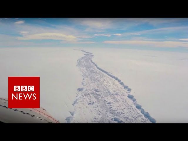 VIDEO Nu mai e de glumă. Două miliarde de oameni puși în pericol de un ghețar uriaș desprins din Antarctica 1 video