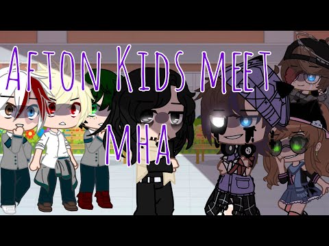 Afton Kids meets mha || fyi I changed the style of the aftons || my au