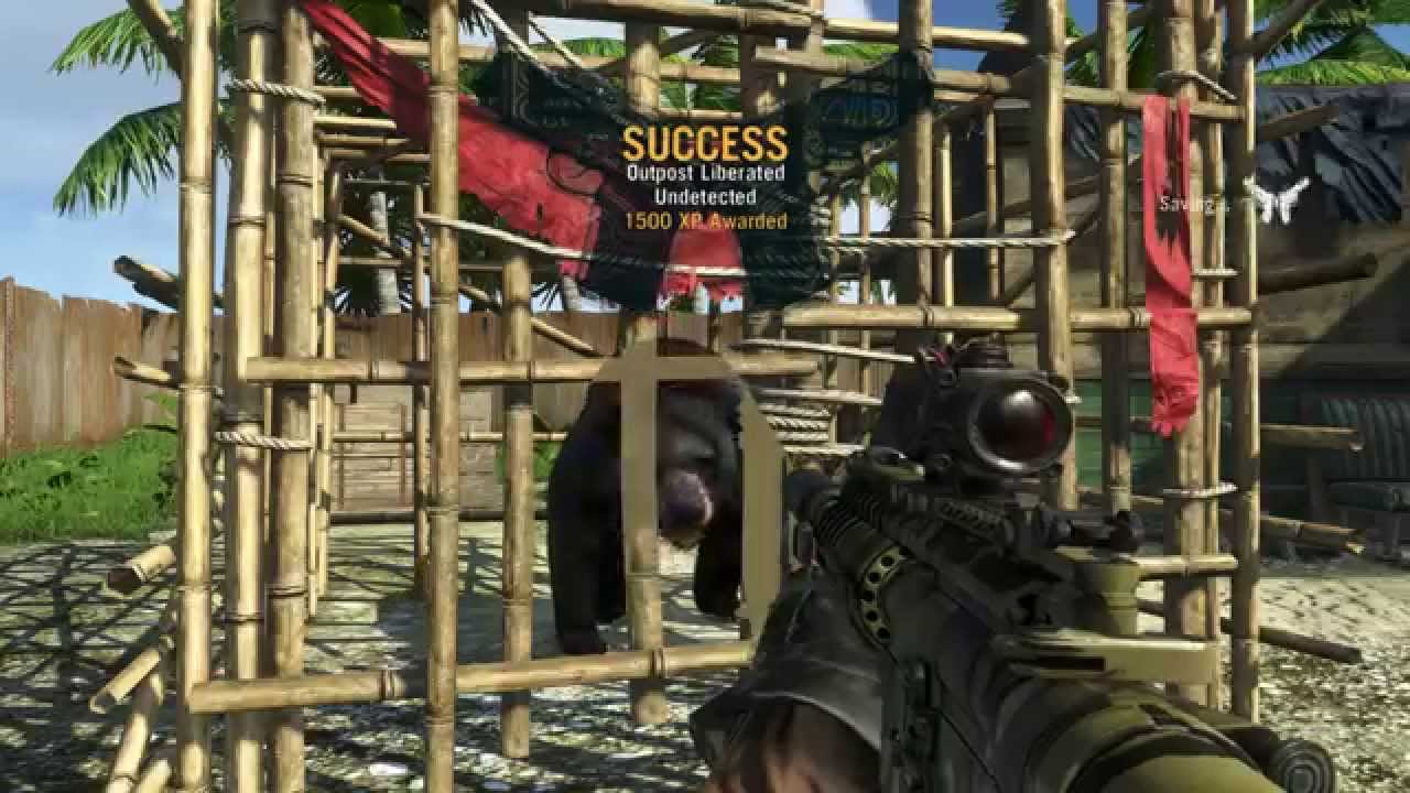 Far Cry 3 Outpost Liberated Undetected stealth knife takedowns only