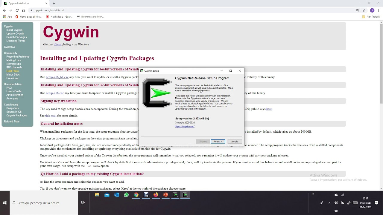 download cygwin - YouTube