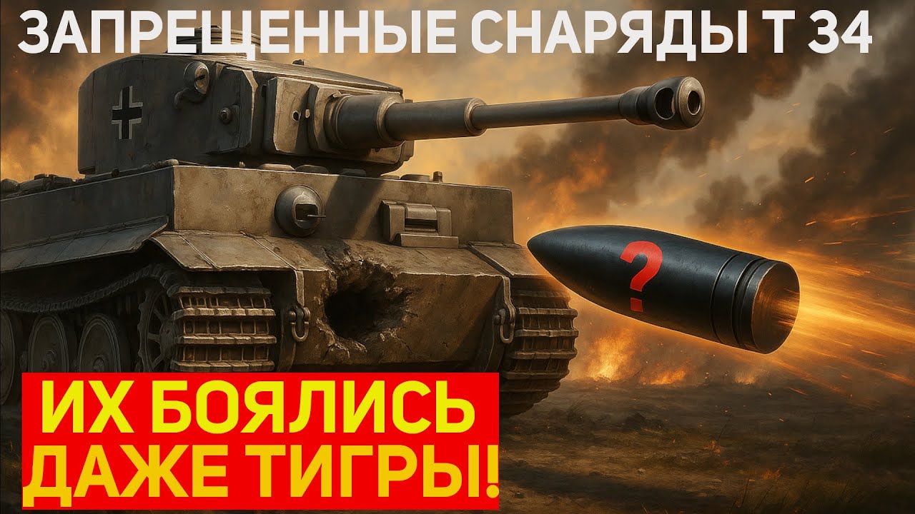😱Немцы не верили своим глазам! Эти заряды Т-34 пробивали даже Тигров. О них молчали 80 лет!
