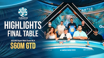 HIGHLIGHTS | WSOP Paradise Super Main Event | Final Table | WSOP Paradise 2025 #wsop