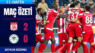 ÖZET: Sivasspor 2-0 Konyaspor | 11. Hafta - 2019/20