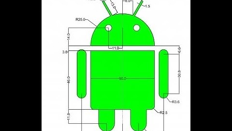 How to Draw Android Logo in AutoCAD