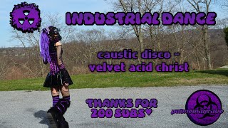 Industrial Dance | Purple Cybergoth