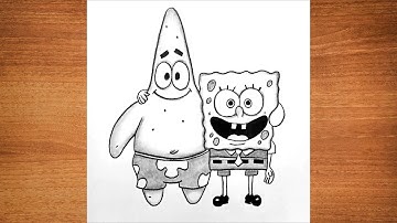 How to draw SpongeBob and patrick star