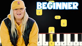 Dance Monkey - Tones And I Beginner Piano Tutorial Easy Piano