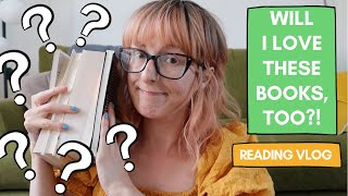 Reading Other Booktubers' Favourite Books!  | Reading Vlog