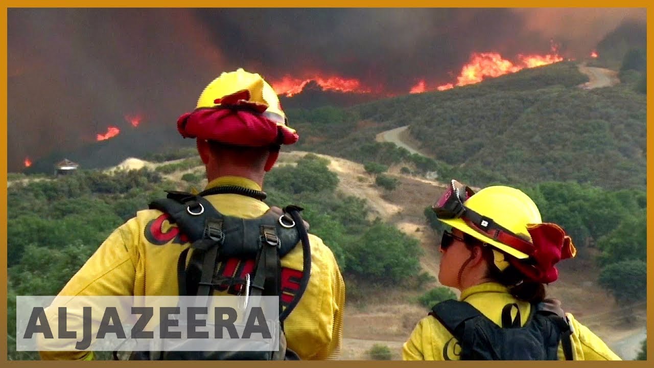 🇺🇸 🔥 كاليفورنيا: حريق مجمع ميندوسينو هو أكبر حريق غابات في تاريخ الولاية | الجزيرة الإنجليزية