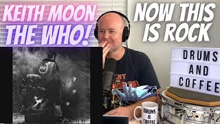 Drum Teacher Reacts Keith Moon The Who - The Real Me