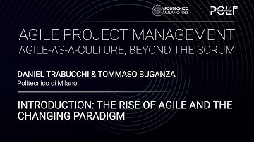 Introduction: The Rise of Agile and the Changing Paradigm (Trabucchi, Buganza)