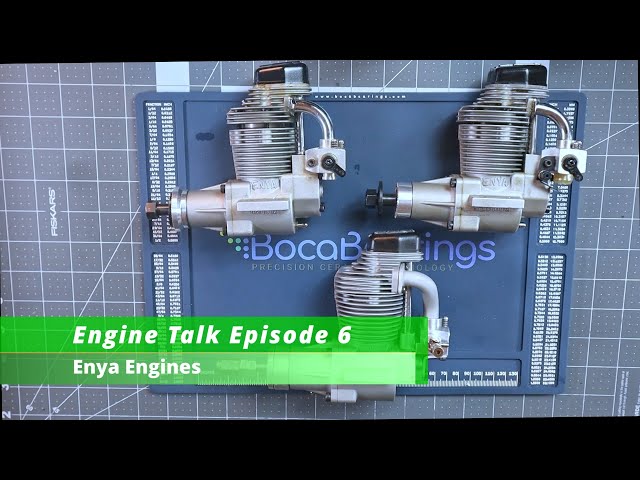ローズマリーENYA Model Engine まとめ Engine Talk Episode 6 Enya Engines - YouTube