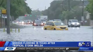 Imelda leaves 2 dead in Texas, others stranded and trapped
