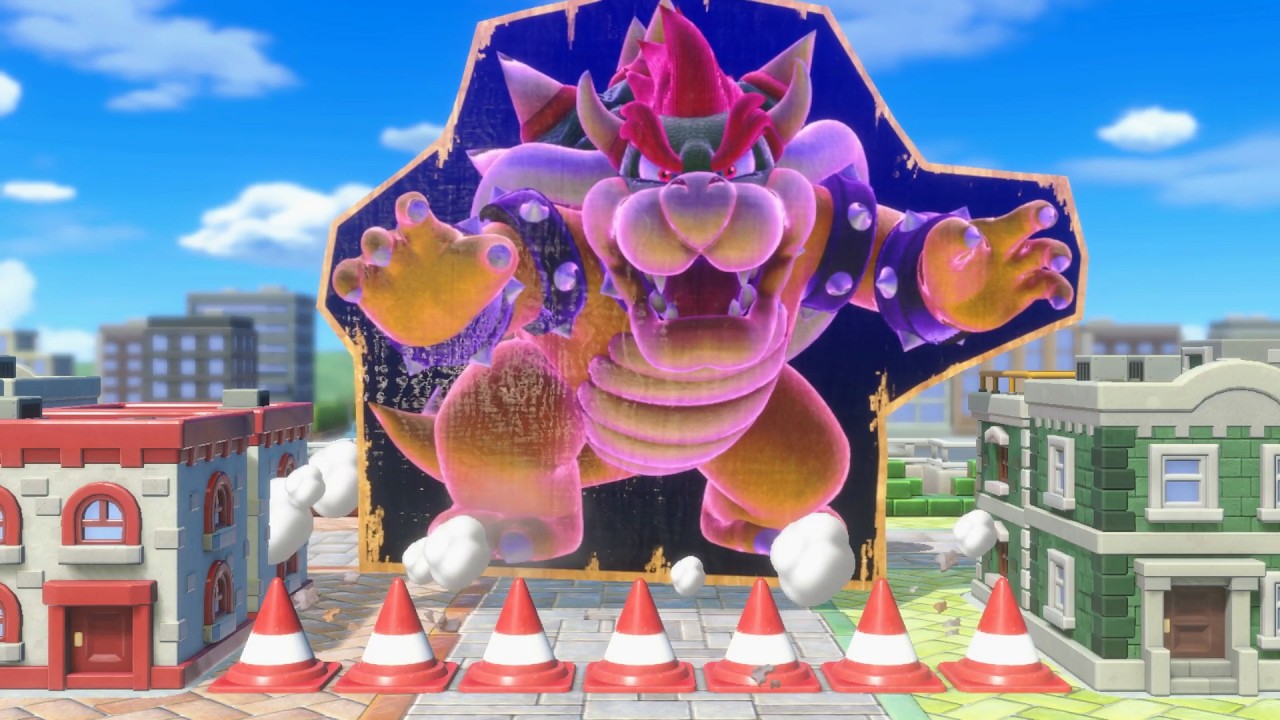 Mario Party Jamboree - EVERYONE VS GIANT BOWSER!!
