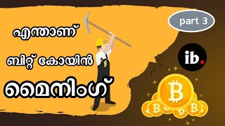 What is Bitcoin Mining ? Explained in Malayalam | Part 3