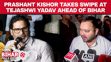 Bihar Elections 2025 | “Humko Dara Denge?” Prashant Kishor Takes Swipe At Tejashwi Yadav