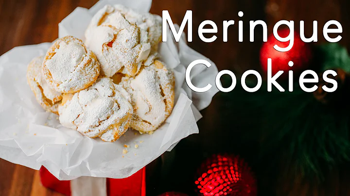 Easy Meringue Cookies Recipe - Perfect Holiday Dessert