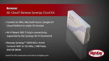 Renesas AE-Cloud1 Synergy Cloud Kit | Digi-Key Daily