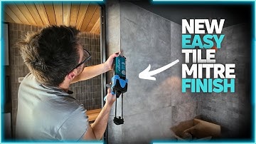 Wish Finishing Resin Tile Mitres Were Easier? Then TRY THIS!