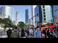 [4K]Walking in downtown Guangzhou, China, from Guangzhou Avenue to Liede|从广州大道步行到猎德街景全览