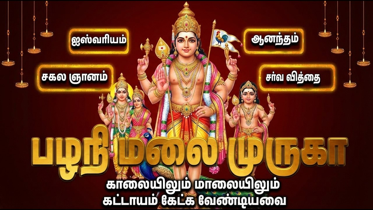 Tuesday Powerful Murugan Tamil Bhakti Songs | Murugan Tamil Bhakti Padalgal | Murugan Tamil Songs