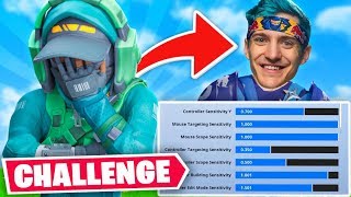 So I copied NINJA's Fortnite Settings