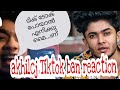 Akhil cj viral reaction  after tiktok ban in india  fukru  tiktok ban in india tiktokers reactions